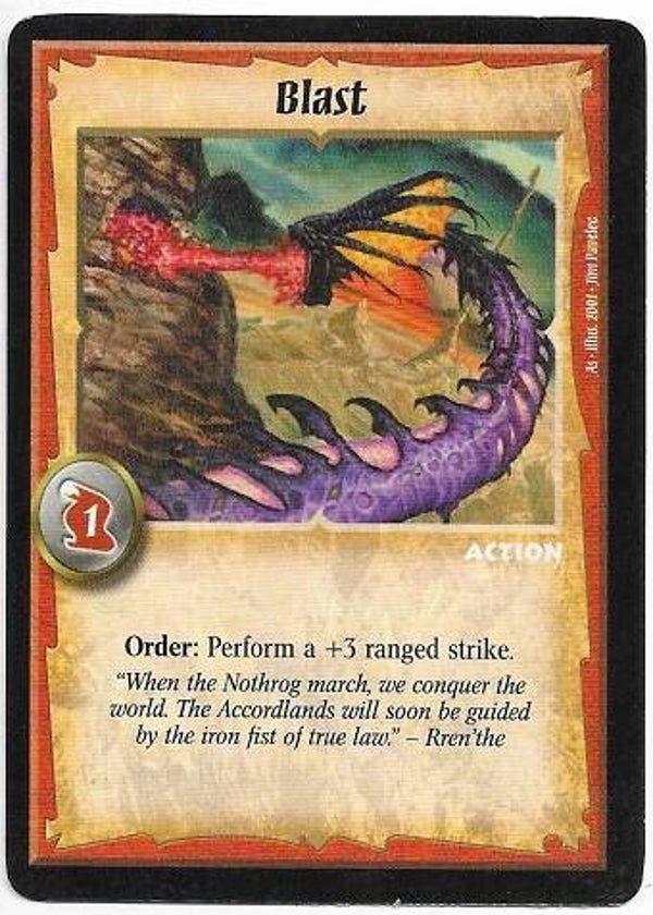 Warlord Saga of the Storm : Blast (BK Deck)