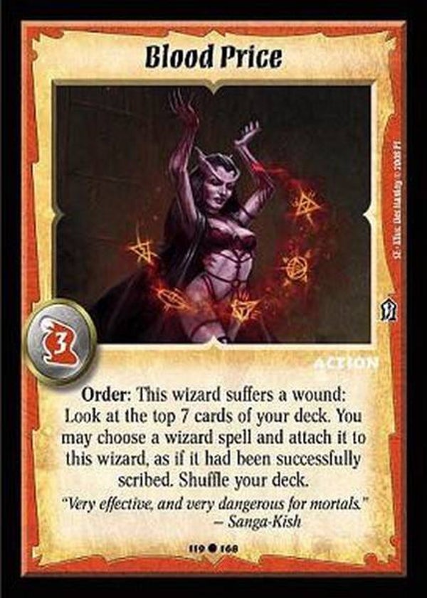 Warlord Saga of the Storm : Blood Price - C - (Shattered Empires) SE