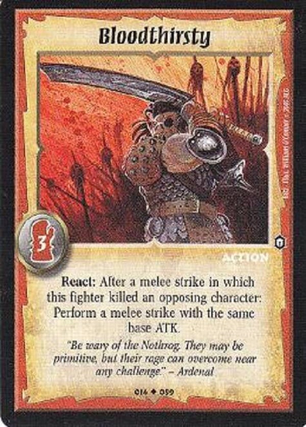 Warlord Saga of the Storm : Bloodthirsty - U - BB2