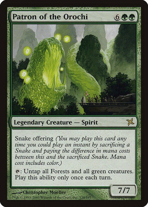 Magic the Gathering (MTG) : Patron of the Orochi (Betrayers of Kamigawa (BOK)) - R