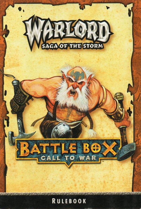 Warlord Saga of the Storm (CCG) : Rulebook Battle Box "Call to War" (CCG)
