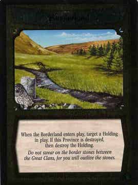 L5R : REGION : Borderland - (Promo GE (CLAN RIVALS)) - FOIL