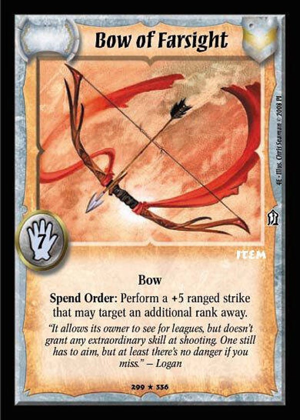 Warlord Saga of the Storm : Bow of Farsight - R - 4E