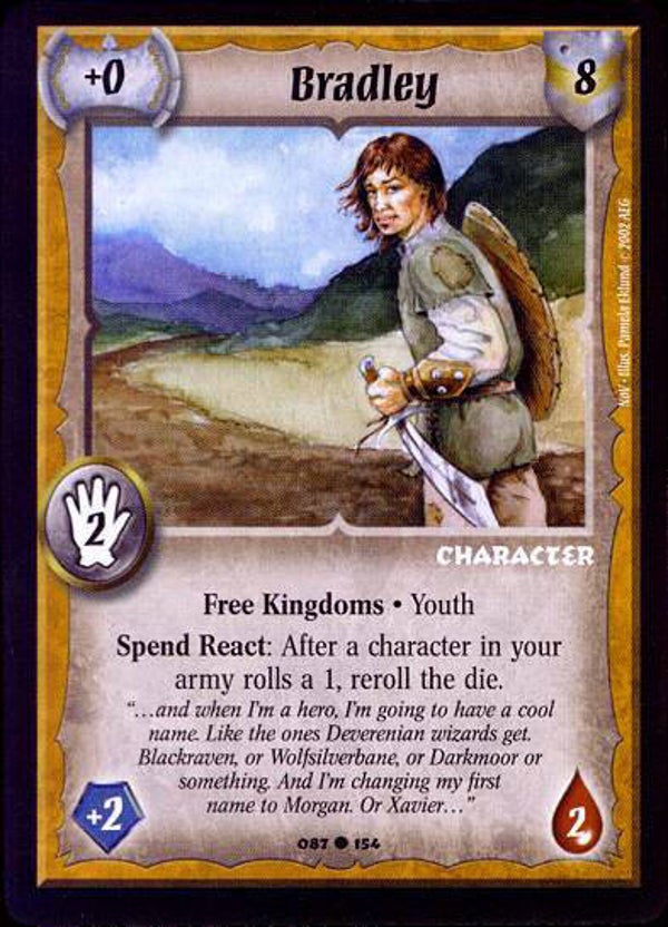 Warlord Saga of the Storm : Bradley - C - NoV