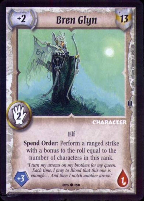 Warlord Saga of the Storm : Bren Glyn - C - HG