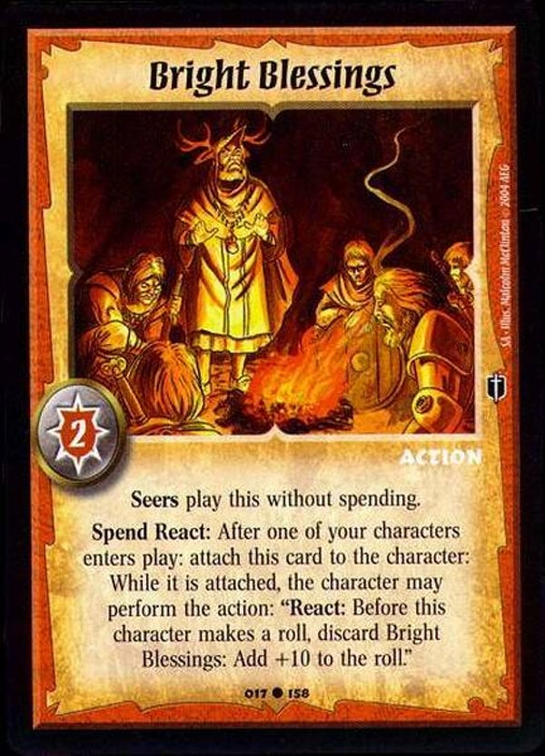 Warlord Saga of the Storm : Bright Blessings - C - SA