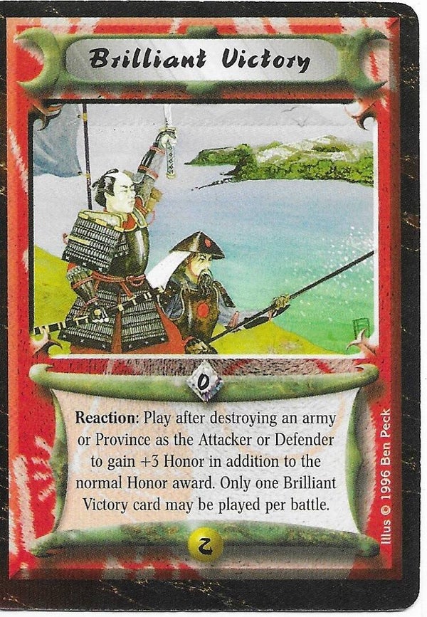L5R : STRATEGY : Brilliant Victory (Time of the Void R.C. (ToV)) - "FIXED REPRINT"