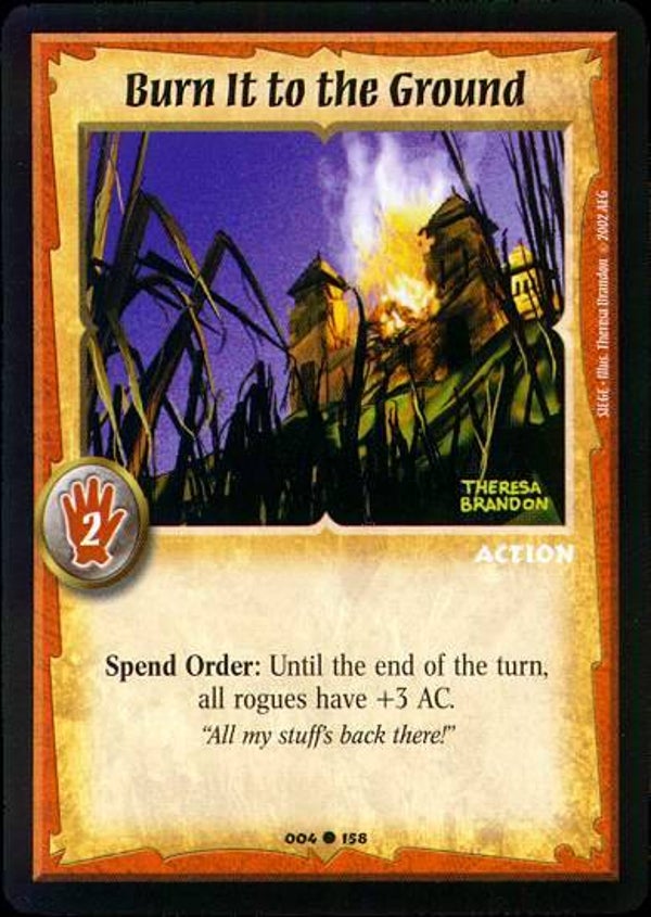 Warlord Saga of the Storm : Burn it to the Ground - C - SI