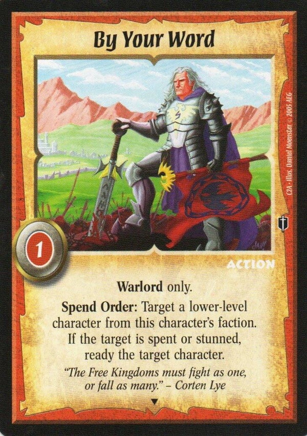 Warlord Saga of the Storm : By Your Word (V2. C2A version 2005) - Promo