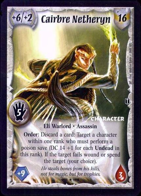 Warlord Saga of the Storm : Cairbre Netheryn (DF)