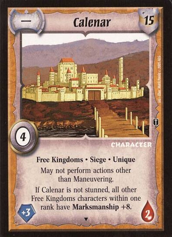 Warlord Saga of the Storm : Calenar (HG) - Promo