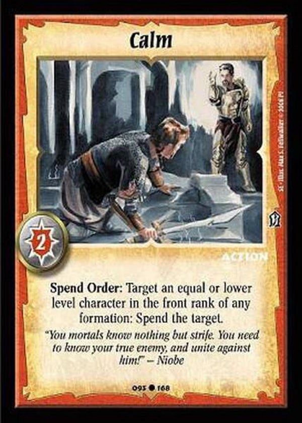 Warlord Saga of the Storm : Calm - C - (Shattered Empires) SE