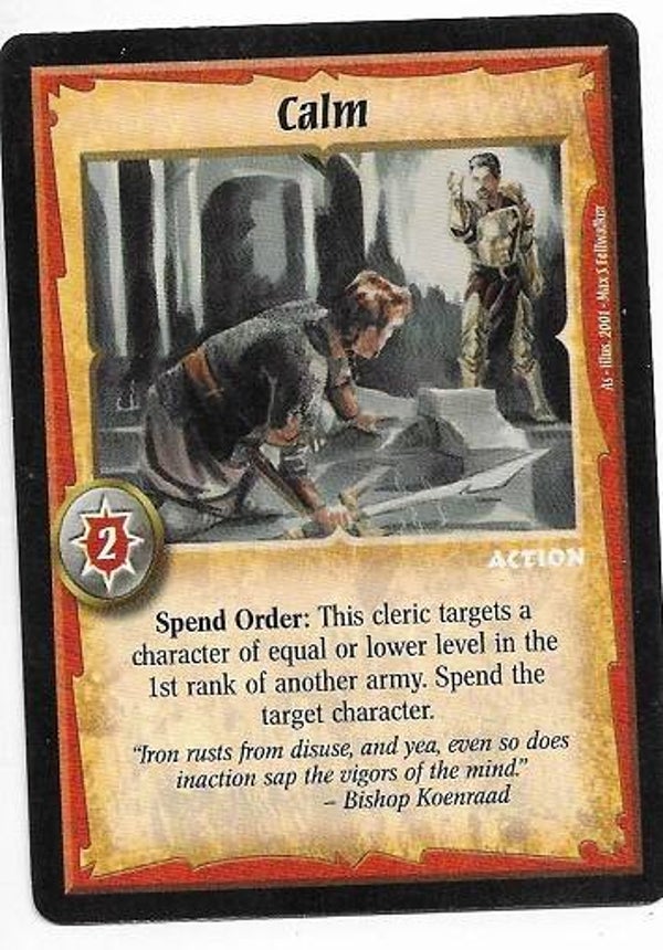Warlord Saga of the Storm : Calm (BK Deck special)