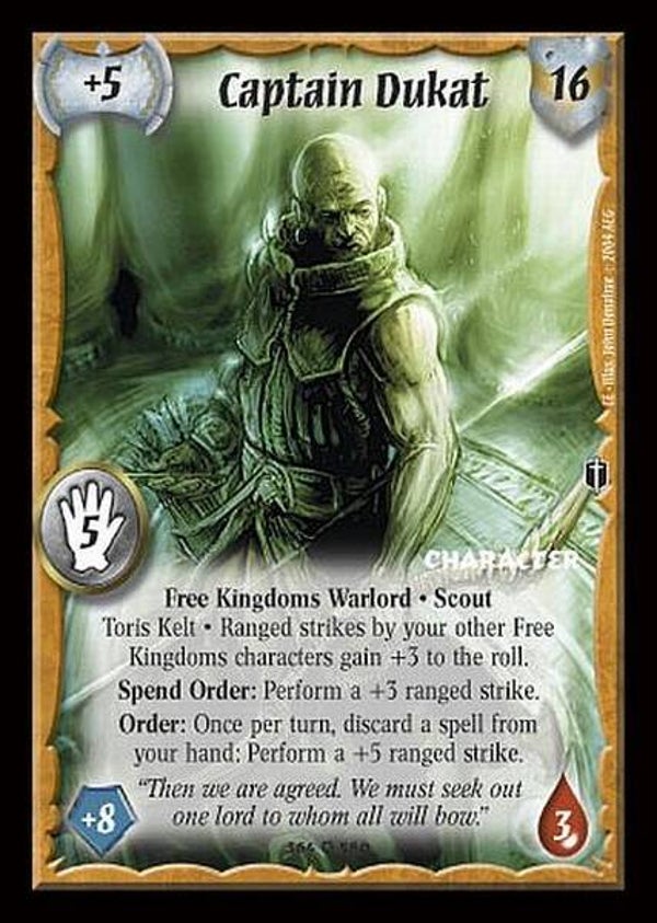 Warlord Saga of the Storm : Captain Dukat (CE)