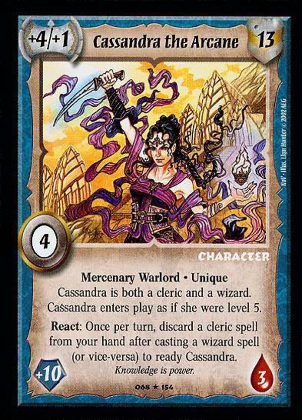 Warlord Saga of the Storm : Cassandra the Arcane (NOV)