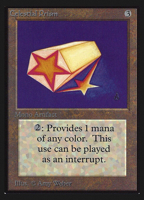 Magic : The Gathering (MTG) : Celestial Prism - (Collectors' Edition 1993) - FIXED