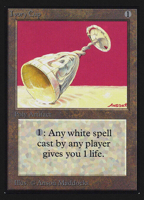 Magic : The Gathering (MTG) : Ivory Cup - (Collectors' Edition 1993) - FIXED