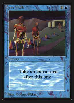 Magic : The Gathering (MTG) : Time Walk - (Collectors' Edition 1993) - FIXED