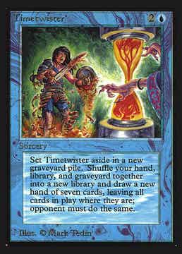 Magic : The Gathering (MTG) : Timetwister - (Collectors' Edition 1993) - FIXED