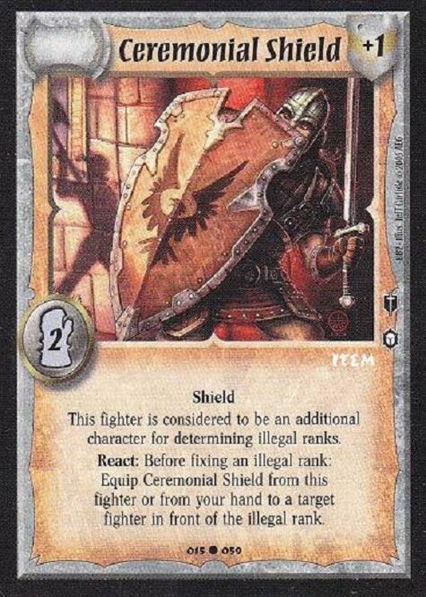 Warlord Saga of the Storm : Ceremonial Shield - C - BB2