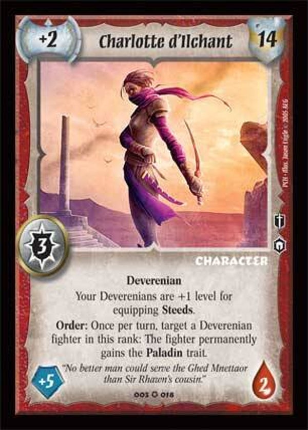 Warlord Saga of the Storm : Charlotte d'Ilchant (PCH)