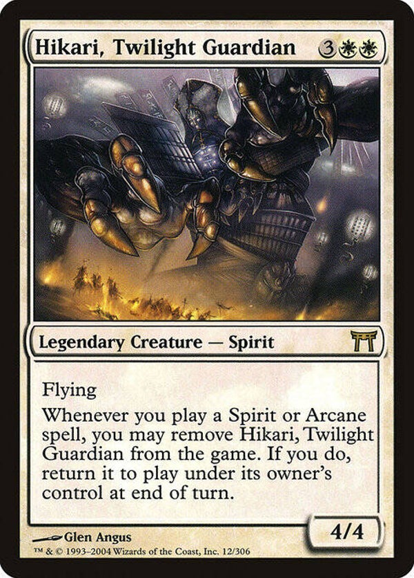 Magic the Gathering (MTG) : Hikari, Twilight Guardian (Champions of Kamigawa (CHK)) - R