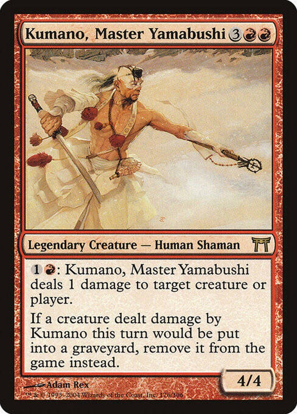 Magic the Gathering (MTG) : Kumano, Master Yamabushi (Champions of Kamigawa (CHK)) - R