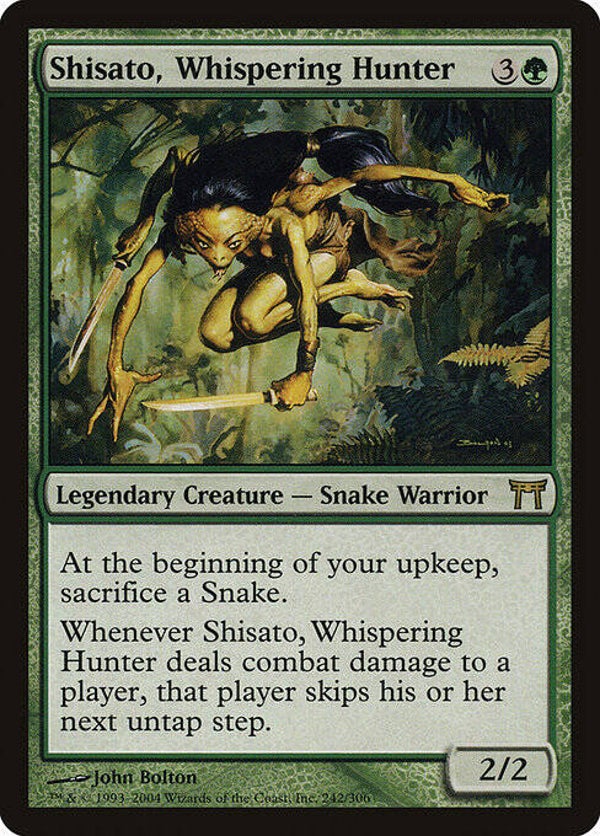 Magic the Gathering (MTG) : Shisato, Whispering Hunter (Champions of Kamigawa (CHK)) - R