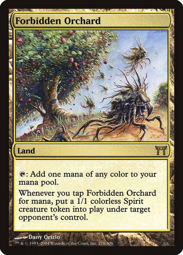 Magic the Gathering (MTG) : Forbidden Orchard (Champions of Kamigawa (CHK)) - R
