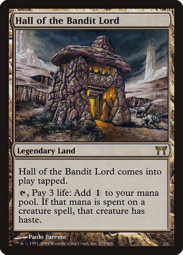 Magic the Gathering (MTG) : Hall of the Bandit Lord (Champions of Kamigawa (CHK)) - R