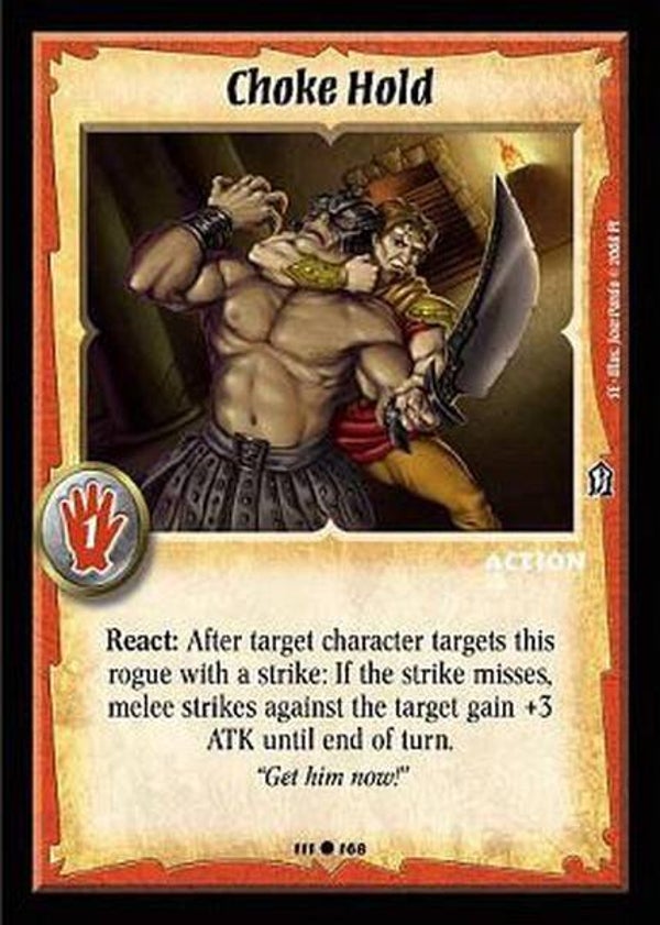 Warlord Saga of the Storm : Choke Hold - C - (Shattered Empires)  SE