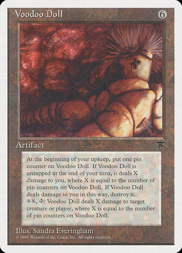 Magic the Gathering (MTG) : Voodoo Doll - (Chronicles (CHR)) - R