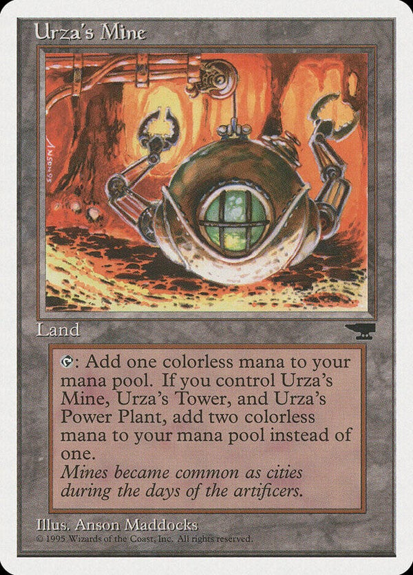 Magic the Gathering (MTG) : Urza's Mine V.2 - (Chronicles (CHR)) - U