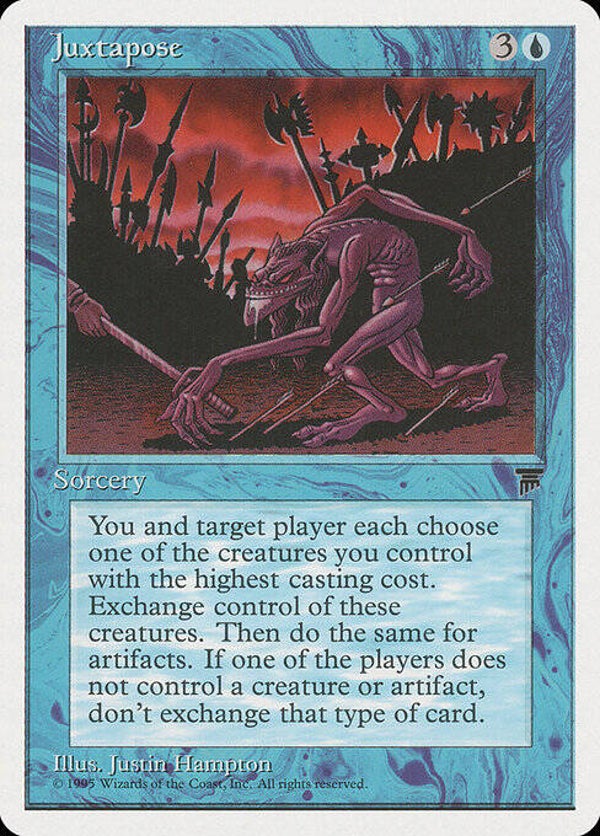 Magic the Gathering (MTG) : Juxtapose - (Chronicles (CHR)) - R