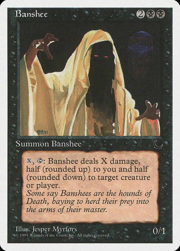 Magic the Gathering (MTG) : Banshee - (Chronicles (CHR)) - U