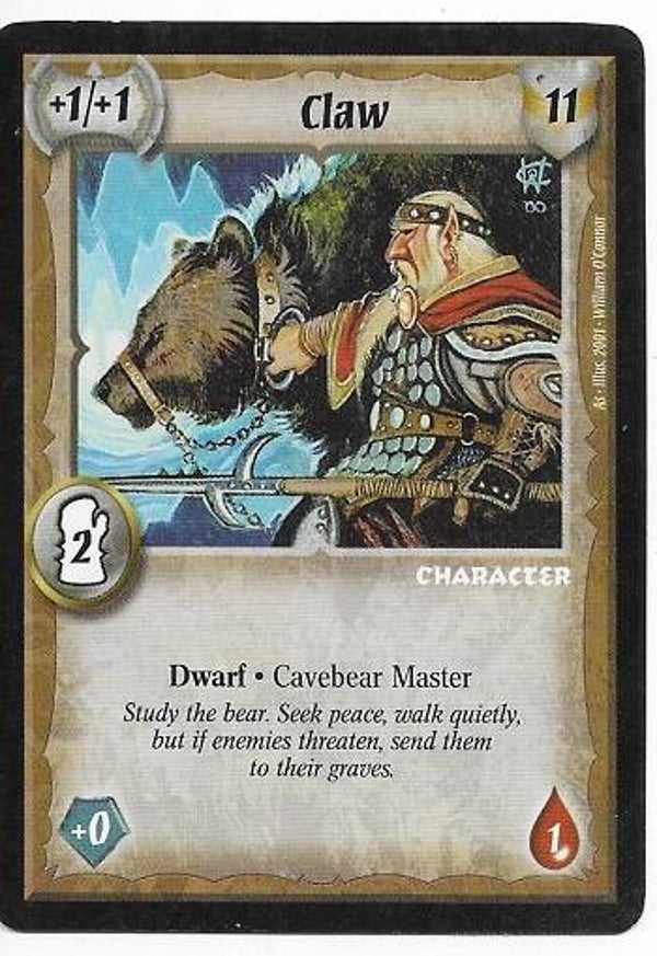 Warlord Saga of the Storm : Claw (BK Deck special)