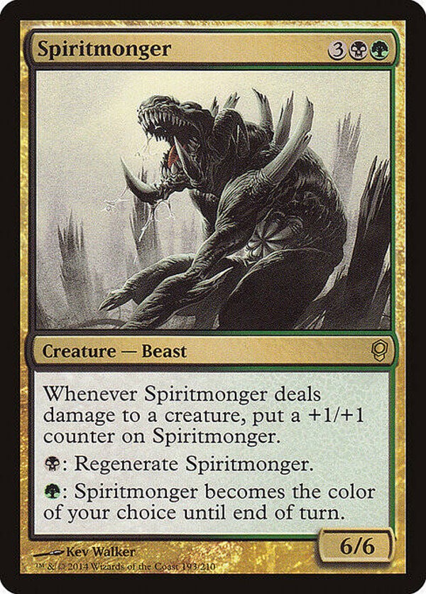 Magic the Gathering (MTG) : Spiritmonger (Conspiracy (CNS)) - R
