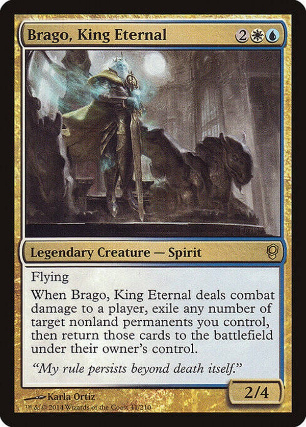 Magic the Gathering (MTG) : Brago, King Eternal (Conspiracy (CNS)) - R (JAPANESE)