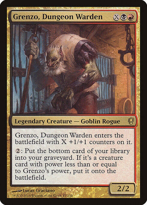 Magic the Gathering (MTG) : Grenzo, Dungeon Warden (Conspiracy (CNS)) - R