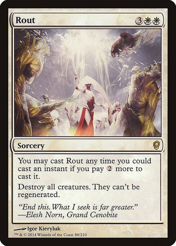 Magic the Gathering (MTG) : Rout (Conspiracy (CNS)) - R