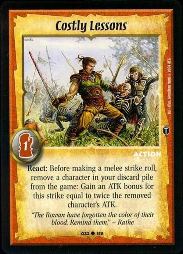 Warlord Saga of the Storm : Costly Lessons - C - DB