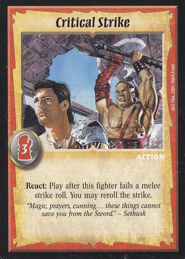 Warlord Saga of the Storm : Critical Strike (G&E Deck special)