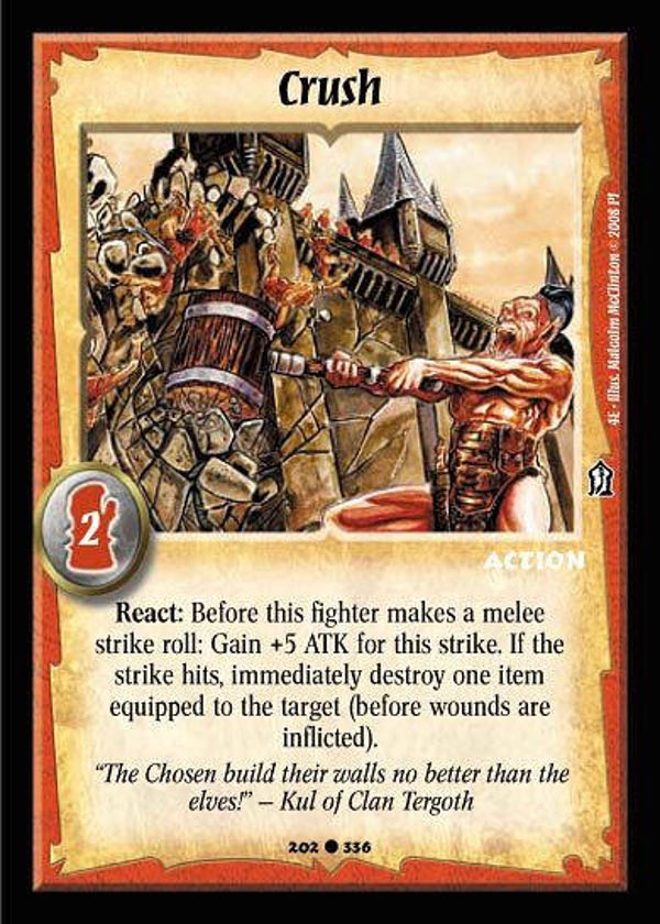 Warlord Saga of the Storm : Crush - C - 4E