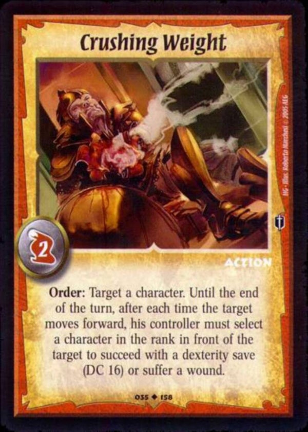 Warlord Saga of the Storm : Crushing Weight - U - HG