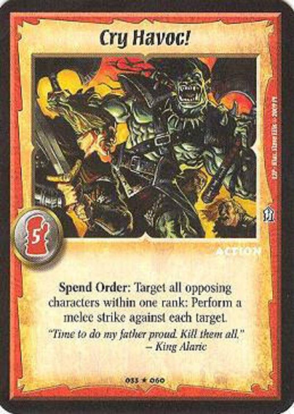 Warlord Saga of the Storm : Cry Havoc - R - (L2P)