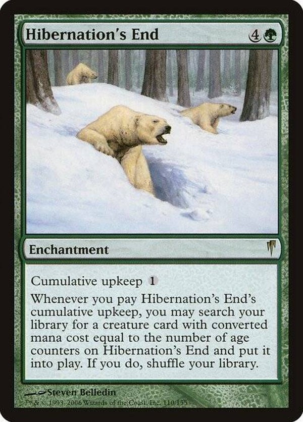 Magic the Gathering (MTG) : Hibernation's End (Coldsnap (CSP)) - R