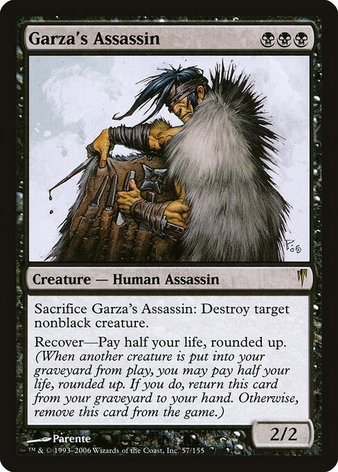 Magic the Gathering (MTG) : Garza's Assassin (Coldsnap (CSP)) - R