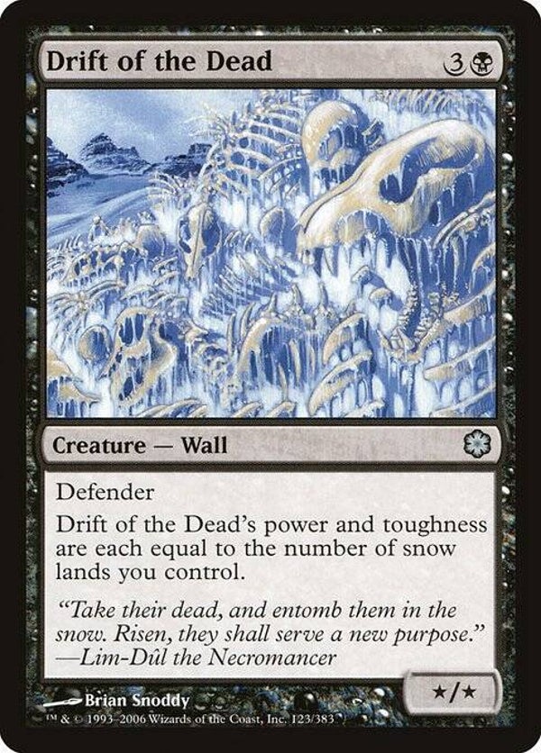 Magic : The Gathering (MTG) : Drift of the Dead - (Coldsnap Theme Decks) - U