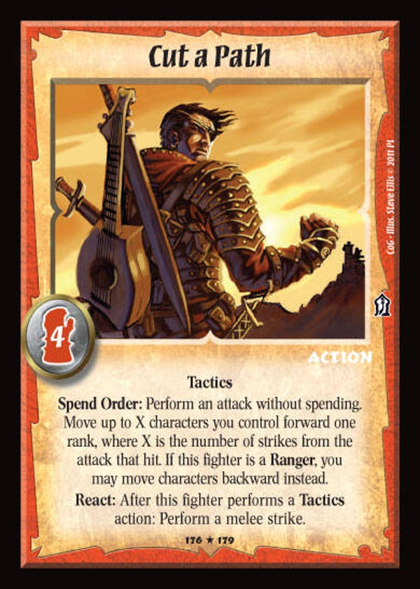 Warlord Saga of the Storm : Cut a Path - R - COG