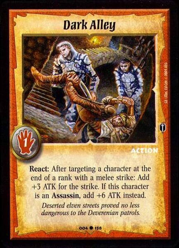 Warlord Saga of the Storm : Dark Alley - C - SA